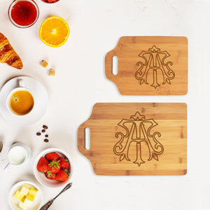 Chic Monogram Cutting Board