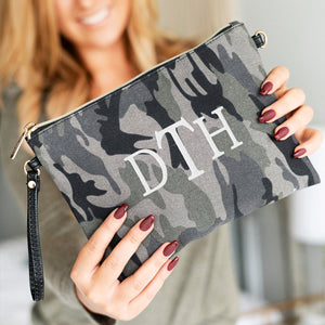 Black Camo Hayley Purse