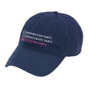 Cocktail Party Navy Cap