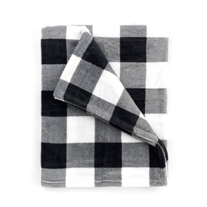 Black Buffalo Check Blanket