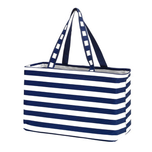 Navy Stripe Ultimate Tote