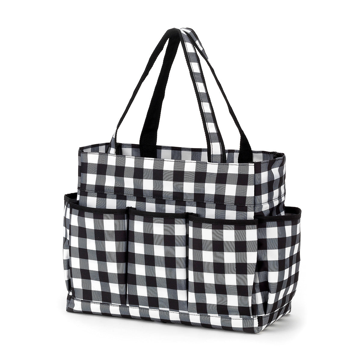 Black Buffalo Check Carry All Bag