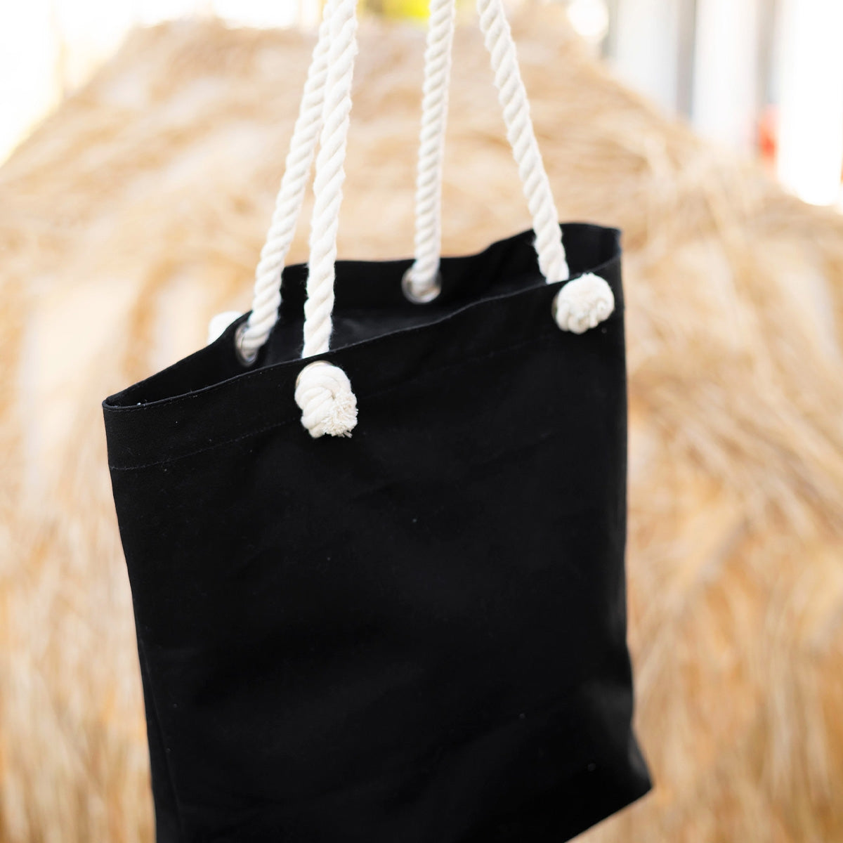 Black Castaway Tote