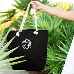 Black Castaway Tote