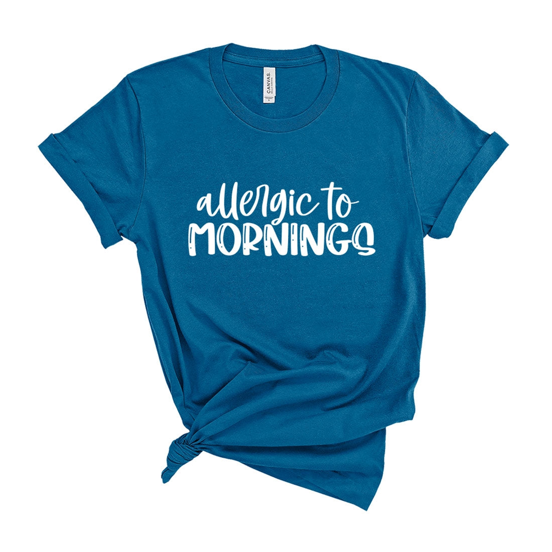 Allergic to Mornings T-Shirt