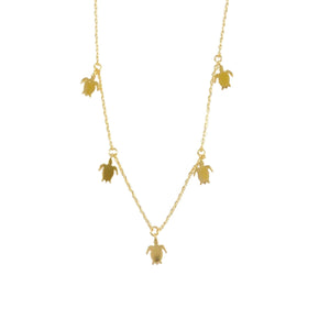 Turtle Dainty Necklace