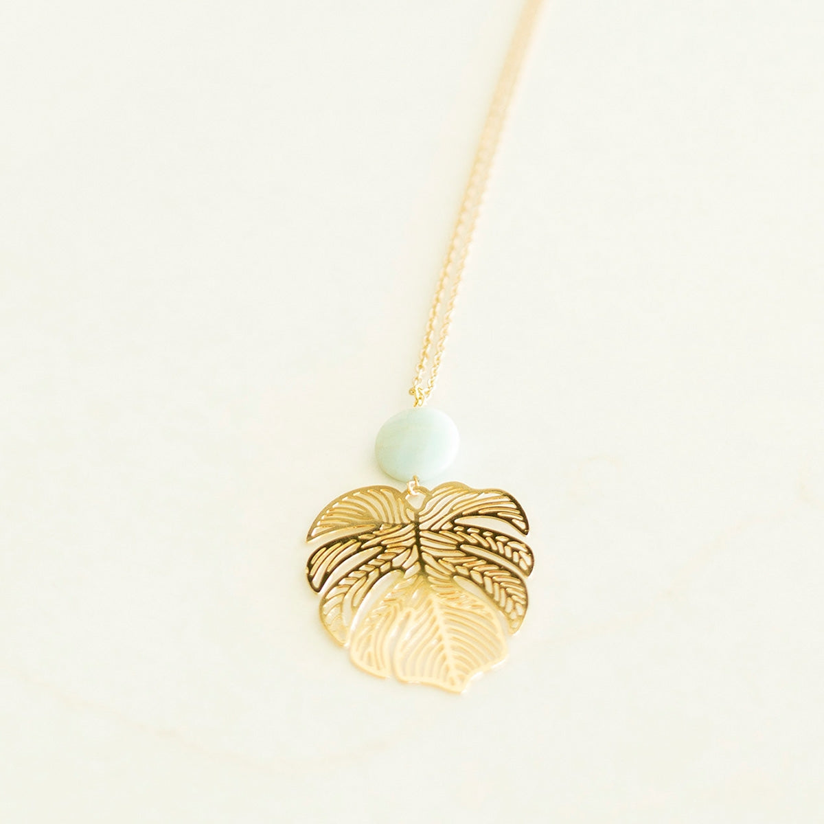 Aqua Palm Bay Necklace