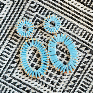 Blue Summer Earrings