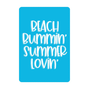 Beach Bummin' Summer Lovin' Keepsake Card